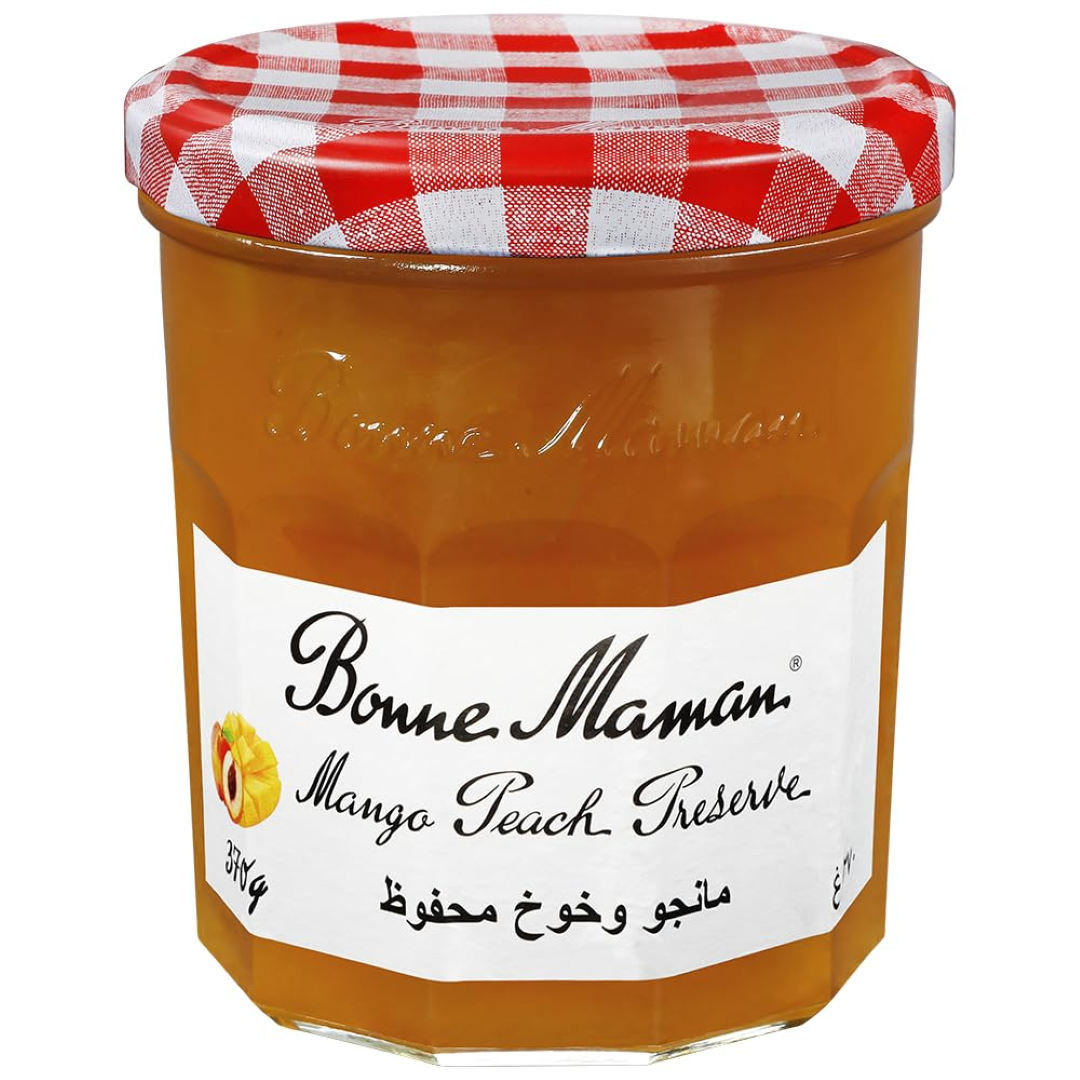 BONNE MAMAN MANGO PEACH PRESERVE 370G